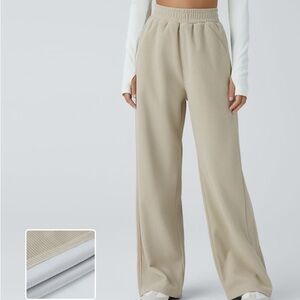 HALARA Almond Milk Corduroy Pants